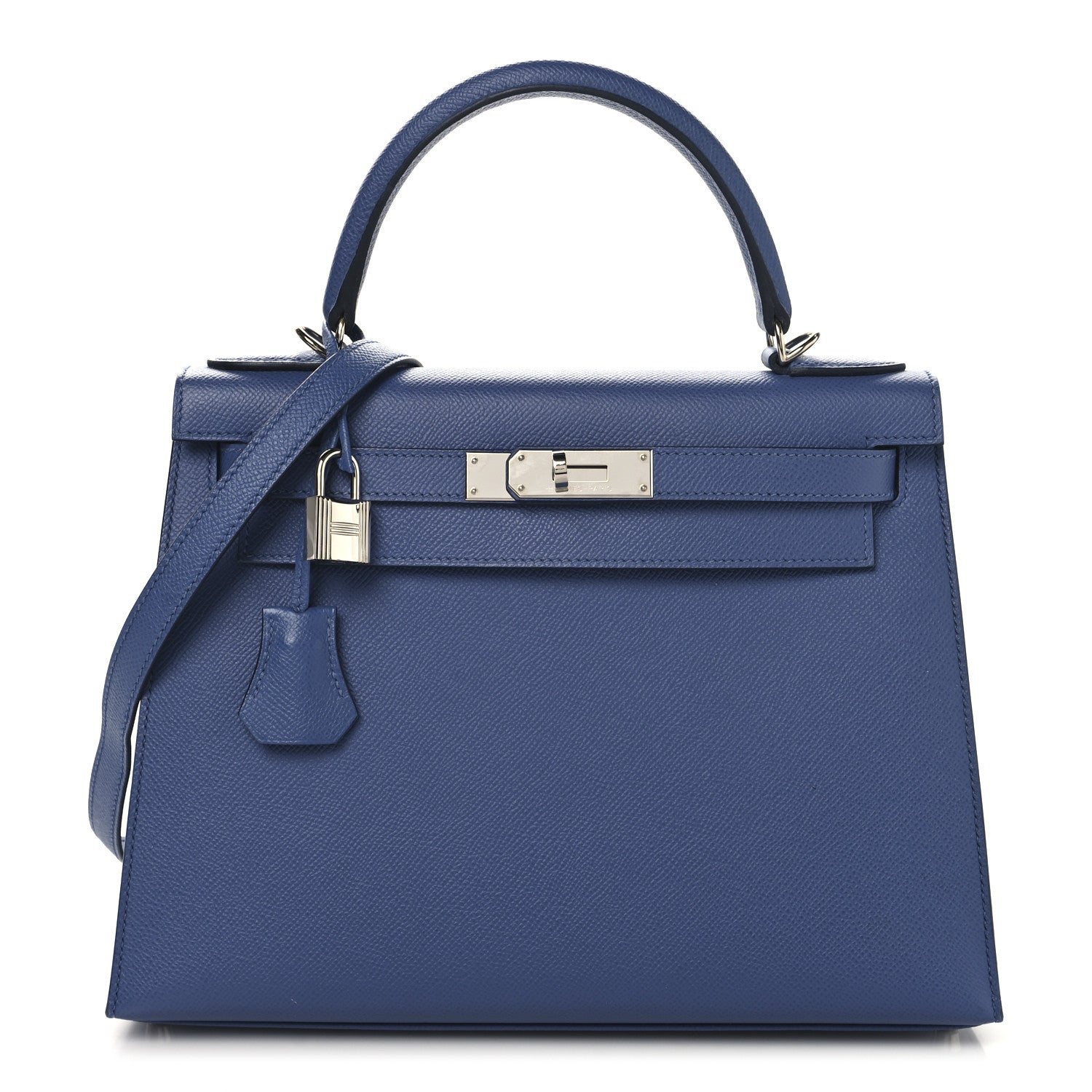 Hermes Epsom Kelly Sellier 28 Bleu Brighton 1 of 13
