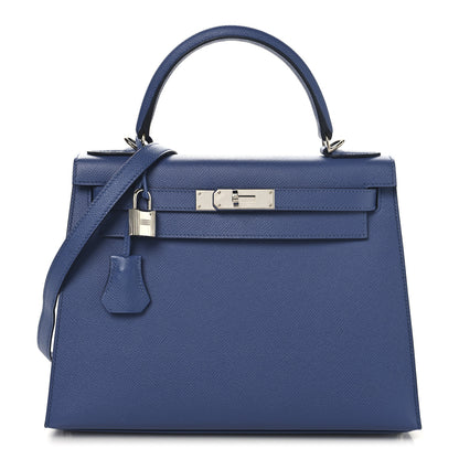 Hermes Epsom Kelly Sellier 28 Bleu Brighton 1 of 13