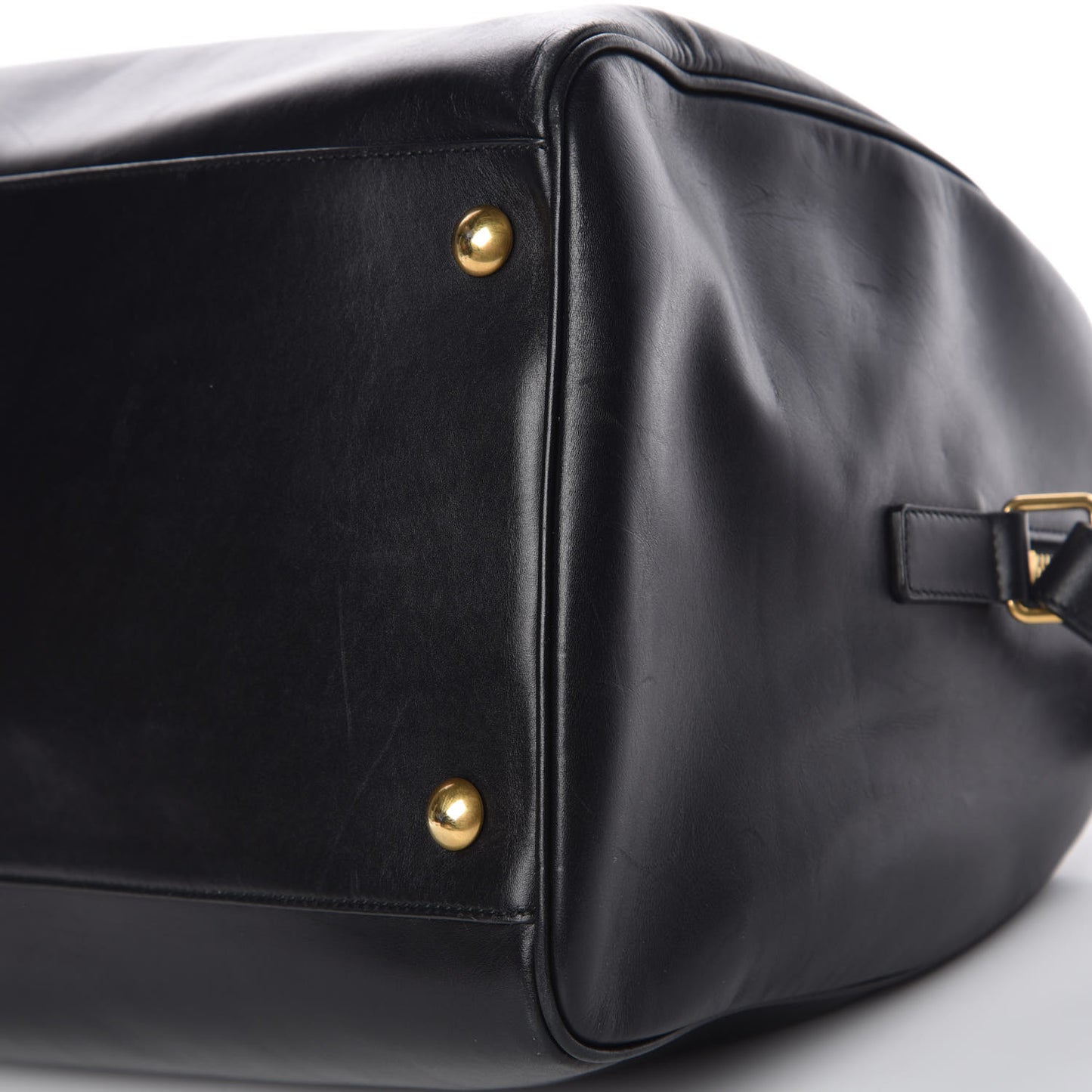 Calfskin Classic Duffle 12 Black
