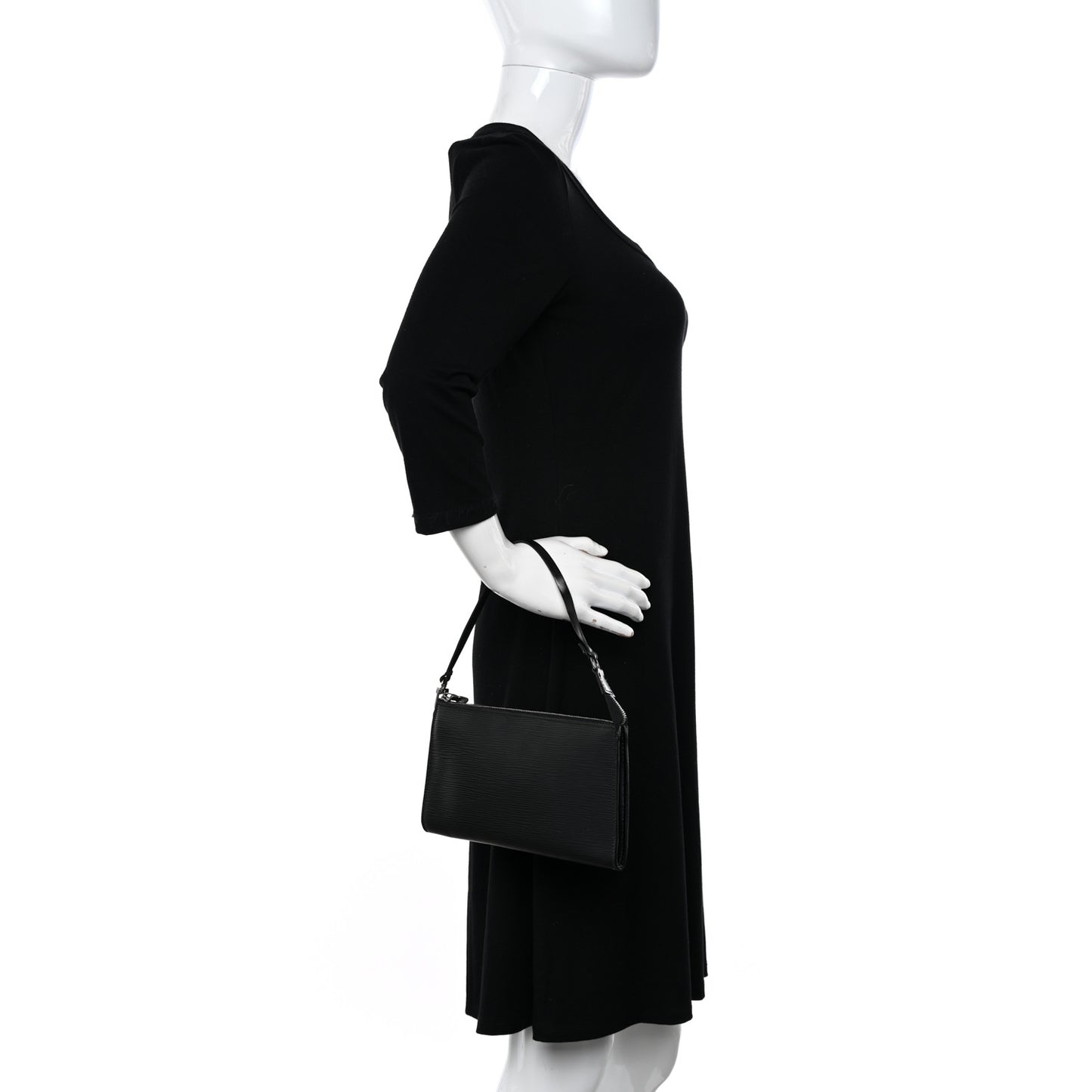 Epi Pochette Accessories 24 Black