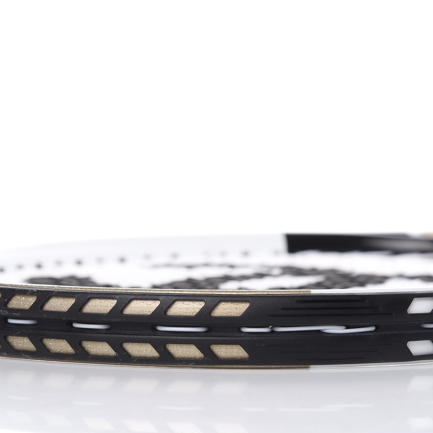 Chanel Tennis Racquet and Nylon Quilted Cover White 5 of 10