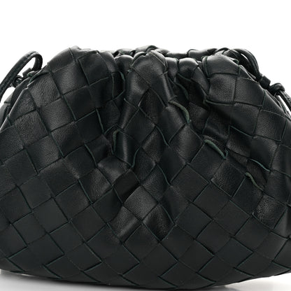 Bottega Veneta Nappa Intrecciato The Mini Pouch Bottle Green 7 of 9