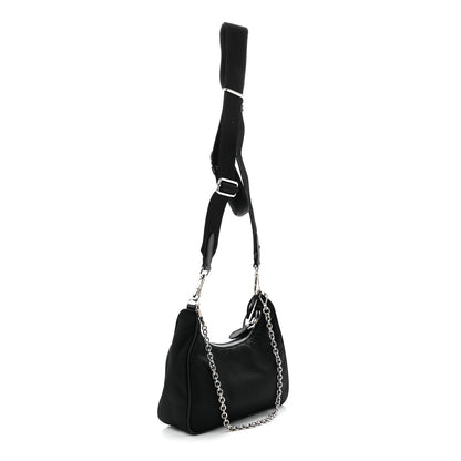Prada Nylon Re-Edition 2005 Shoulder Bag Black 3 of 11