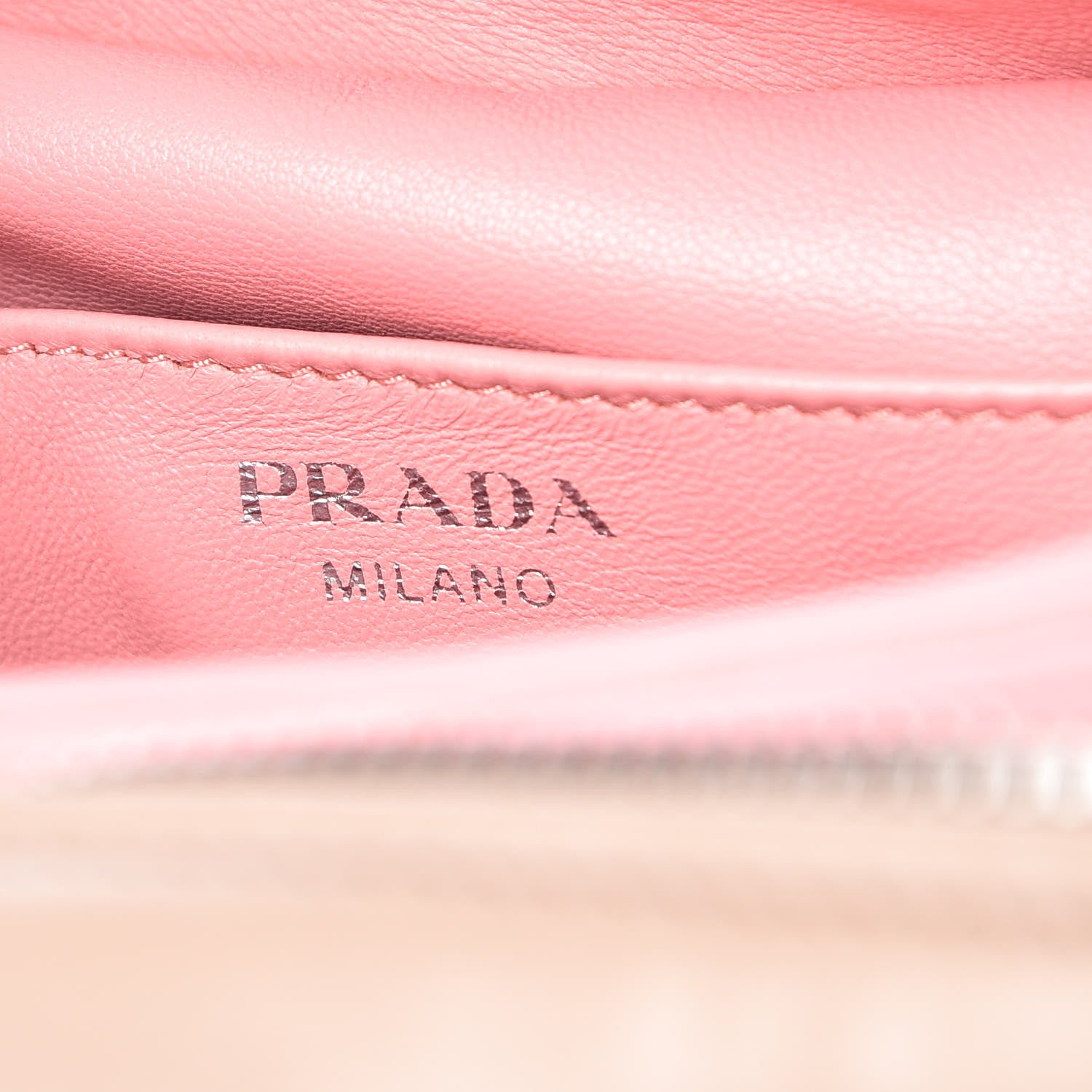Prada Soft Calf Medium Inside Tote Cammeo Rosa 7 of 10