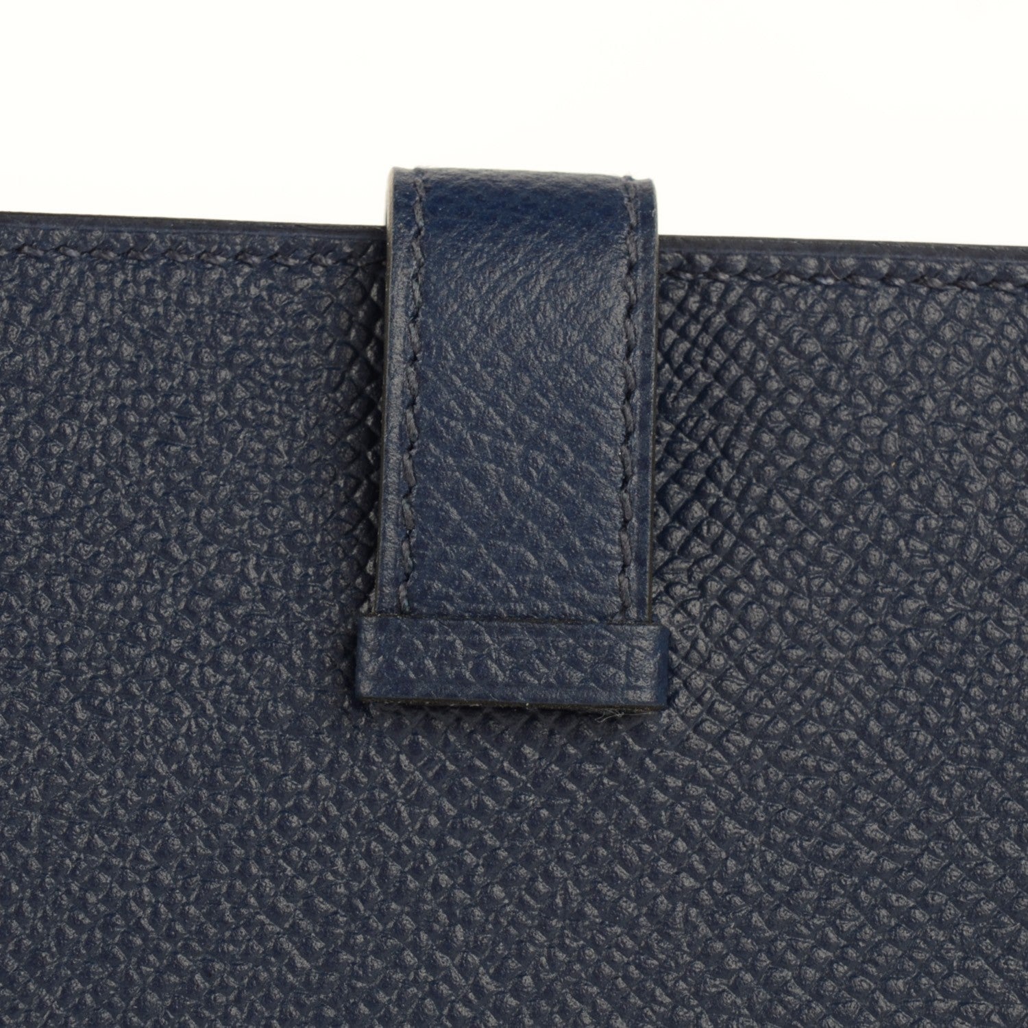 Hermes Epsom Bearn Card Holder Wallet Bleu Saphir 10 of 10