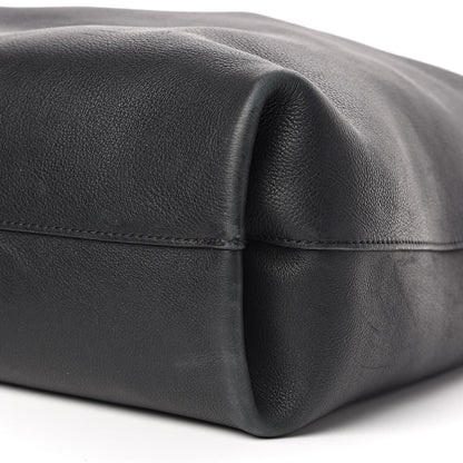 Burberry Calfskin Grommet Hobo Black 17 of 18