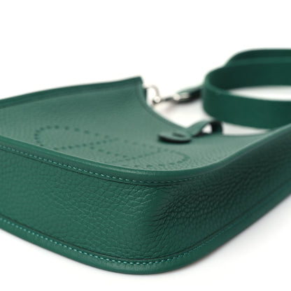 Hermes Taurillon Clemence Evelyne TPM Vert Vertigo 10 of 11