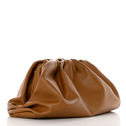 Bottega Veneta Smooth Butter Calf The Pouch Oversized Clutch Cammello 3 of 9