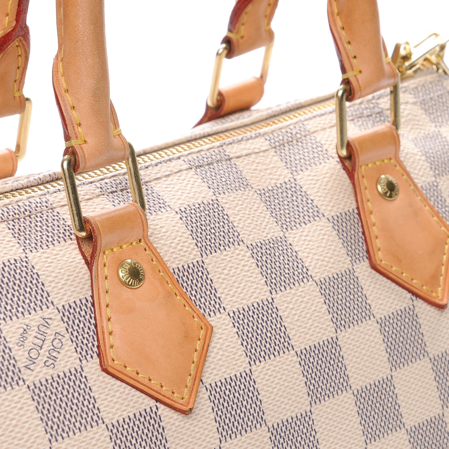 Louis Vuitton Damier Azur Speedy Bandouliere 25 9 of 12