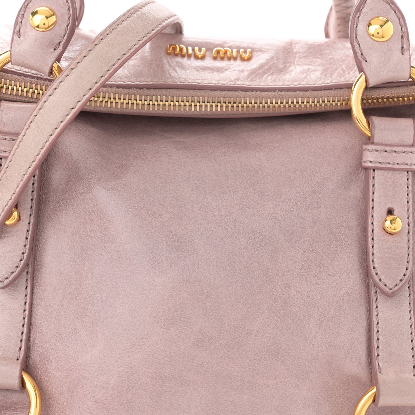 Vitello Lux Mini Bow Bag Cipria