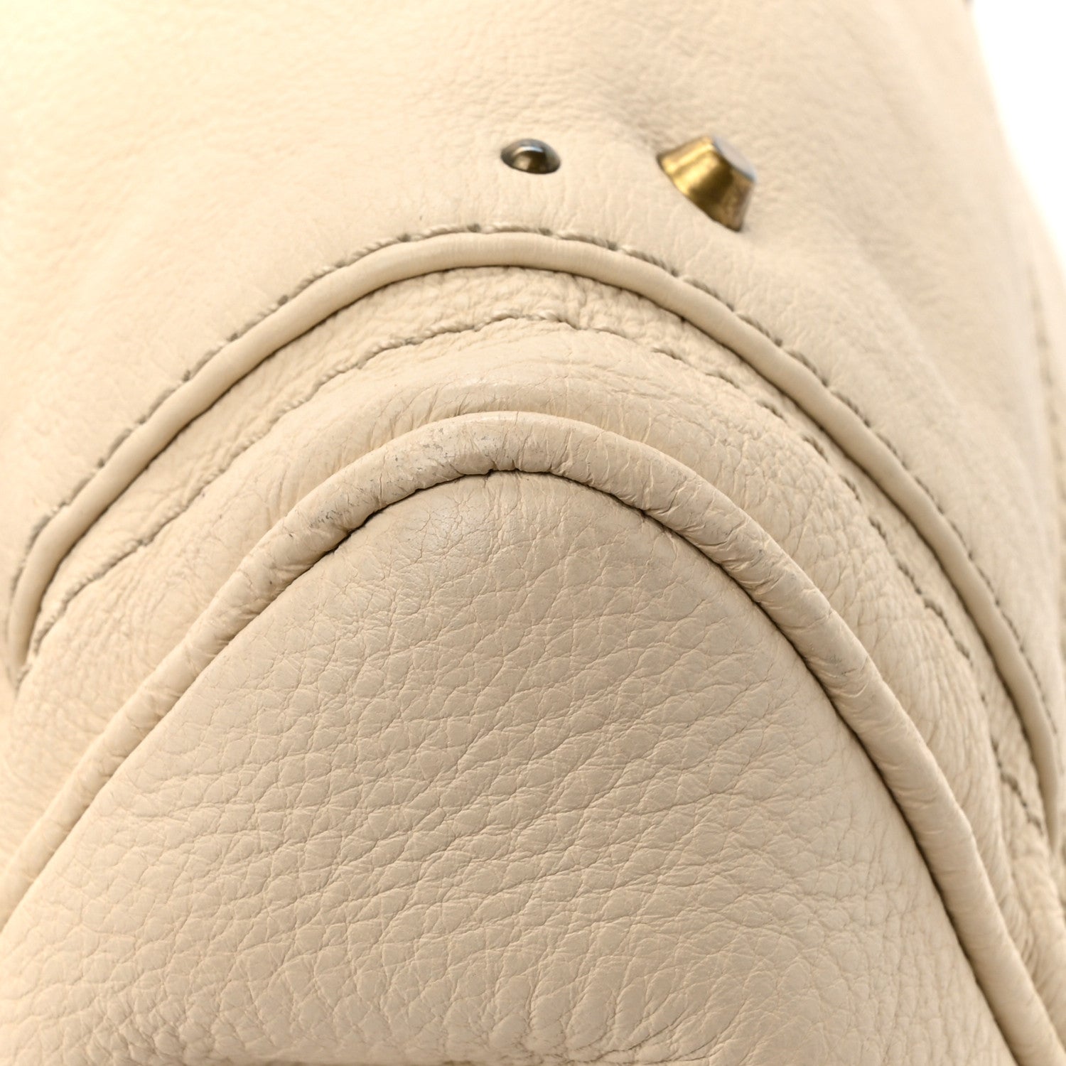Chloe Calfskin Medium Paddington Satchel White 15 of 16
