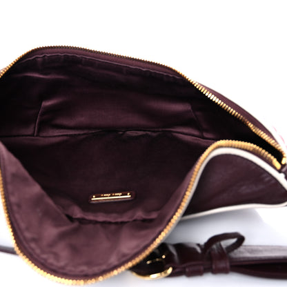 Miu Miu Nappa Matelasse Belt Bag Granato Rosa 5 of 19