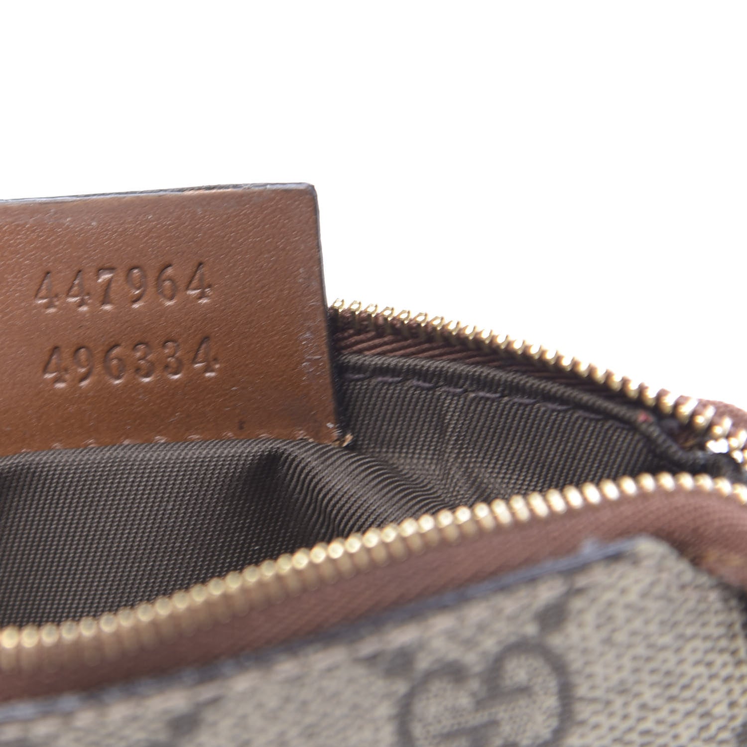 Gucci GG Supreme Monogram Key Case Brown 7 of 8