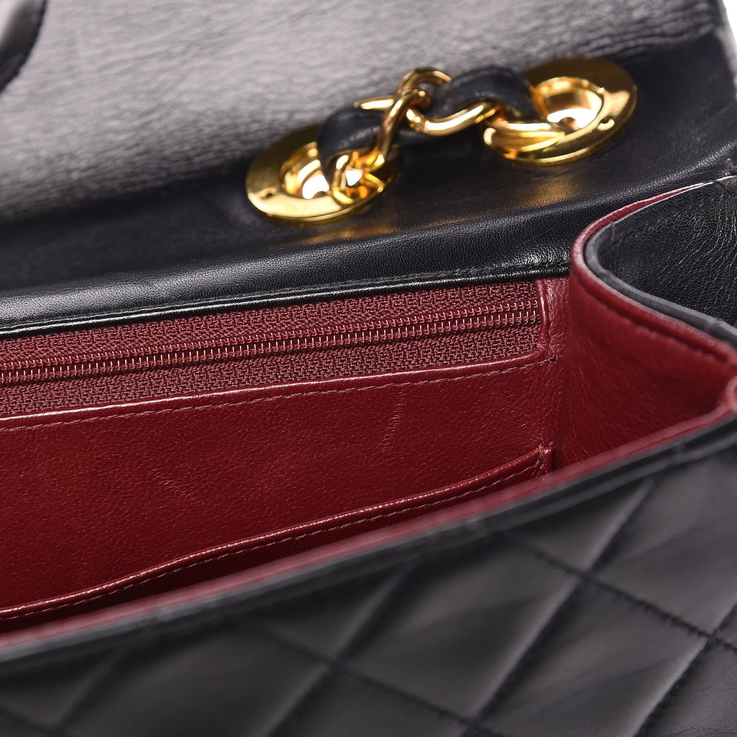 Chanel Lambskin Quilted XL Jumbo Single Flap Black 14 of 17