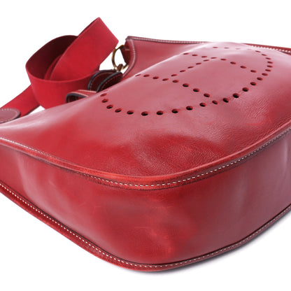 Hermes Chamonix Evelyne PM Rouge H 10 of 14