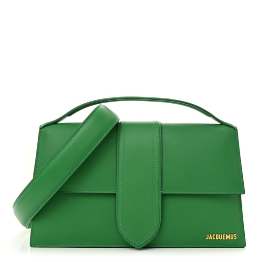 Smooth Calfskin Le Bambinou Green