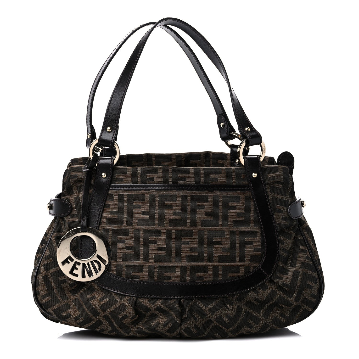 Fendi Zucca Large Chef Shopper Tote Tobacco 1 of 10