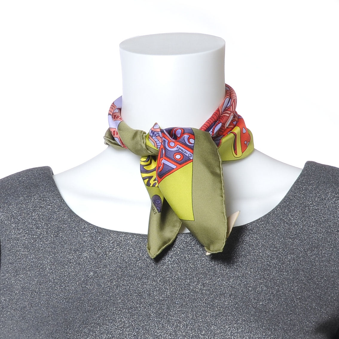 Silk Twill Grands Fonds Pocket Square Scarf