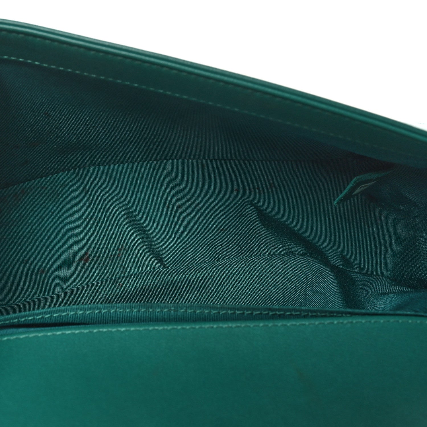 Chanel Lambskin Quilted Medium Boy Flap Green 5 of 10