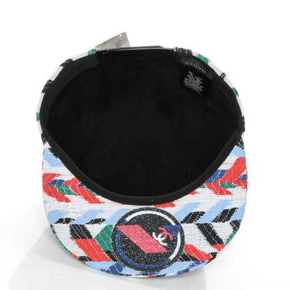 Chanel Cotton Strass Cap Hat Multicolor 4 of 6