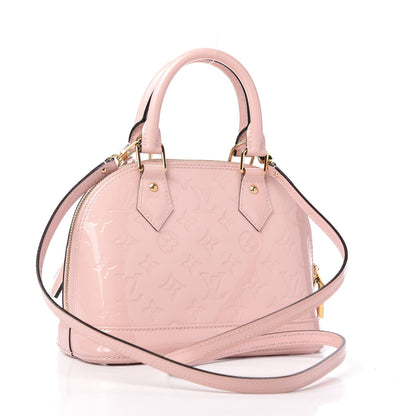 Louis Vuitton Vernis Alma BB Rose Ballerine 3 of 8