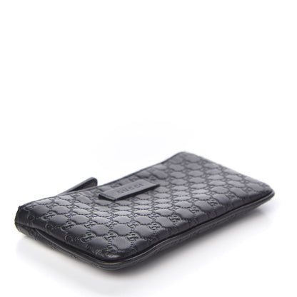 Gucci Microguccissima Key Ring Coin Case Black 4 of 8