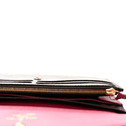 Louis Vuitton Monogram Emilie Wallet Fuchsia 6 of 7
