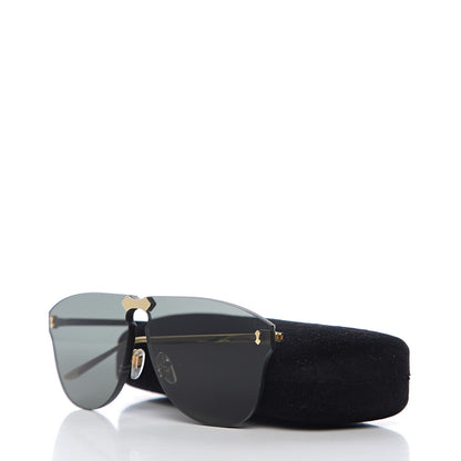 Gucci Rimless Sunglasses GG0354S Gold 8 of 8