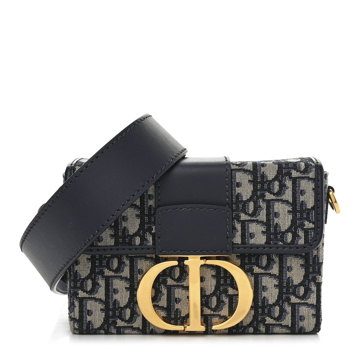 Oblique 30 Montaigne Box Bag Blue
