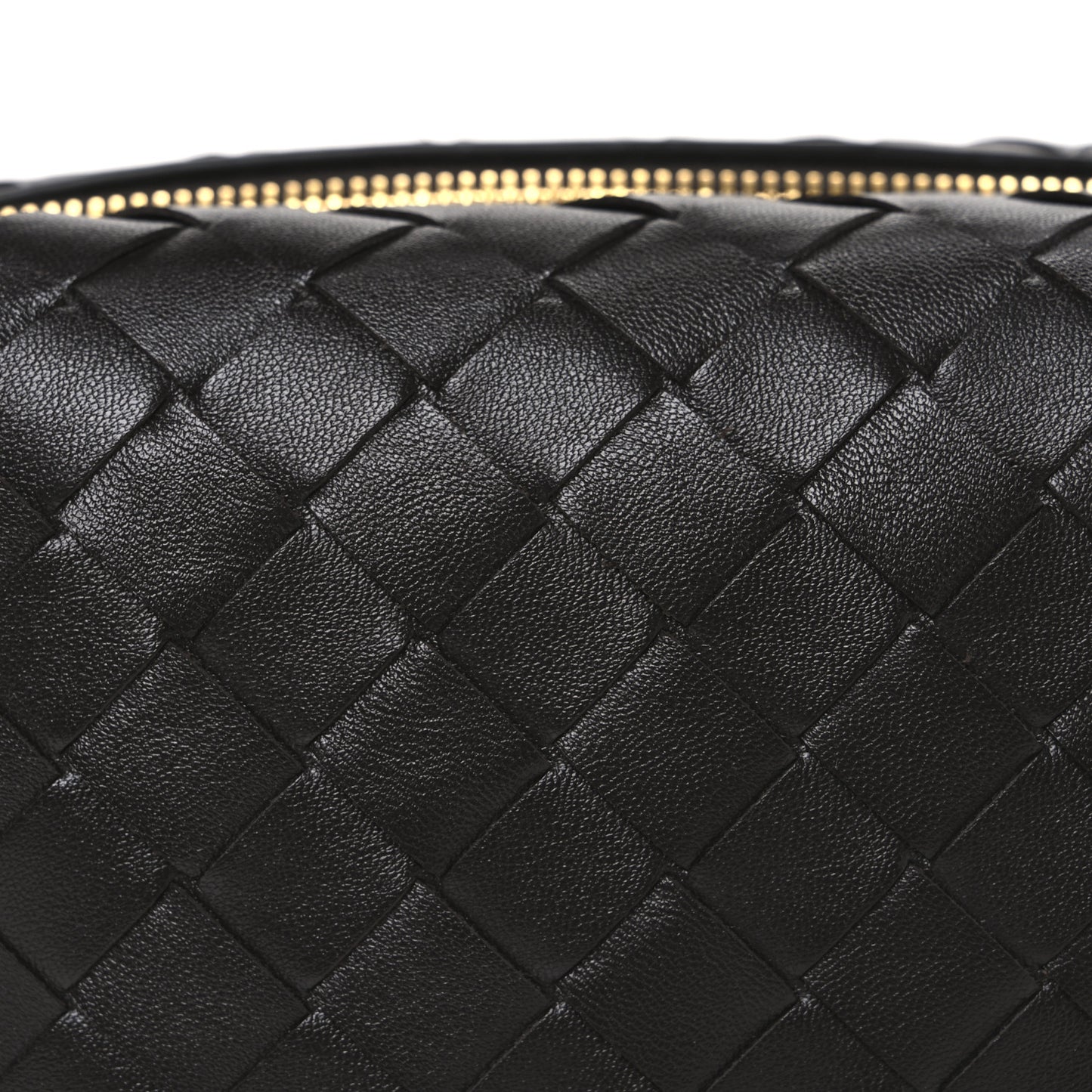 Calfskin Nappa Intrecciato Mini Wallace Fondant