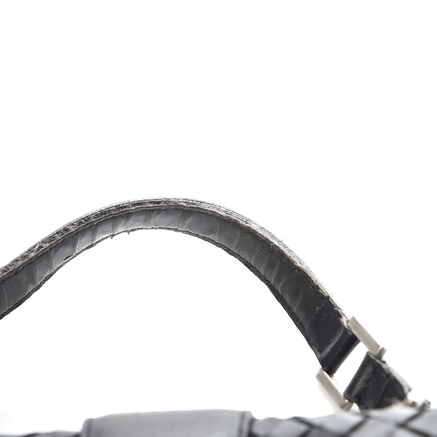Bottega Veneta BOTTEGA VENETA Nappa Intrecciato Flap Bag Black 6 of 12