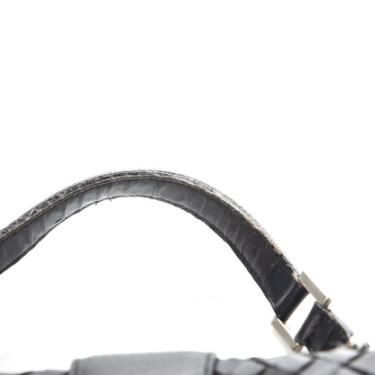 Bottega Veneta BOTTEGA VENETA Nappa Intrecciato Flap Bag Black 6 of 12