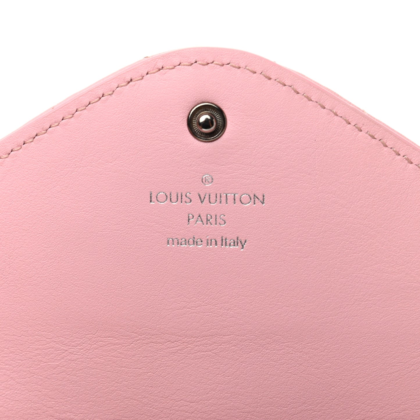 Calfskin New Wave Long Wallet Smoothie Pink