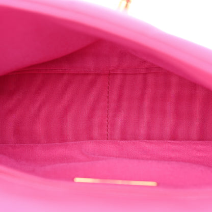 Chanel Lambskin Quilted Medium Chanel 19 Flap Pink 5 of 20