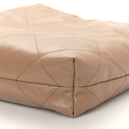 Chanel Shiny Calfskin Quilted Small Chanel 22 Beige 10 of 10