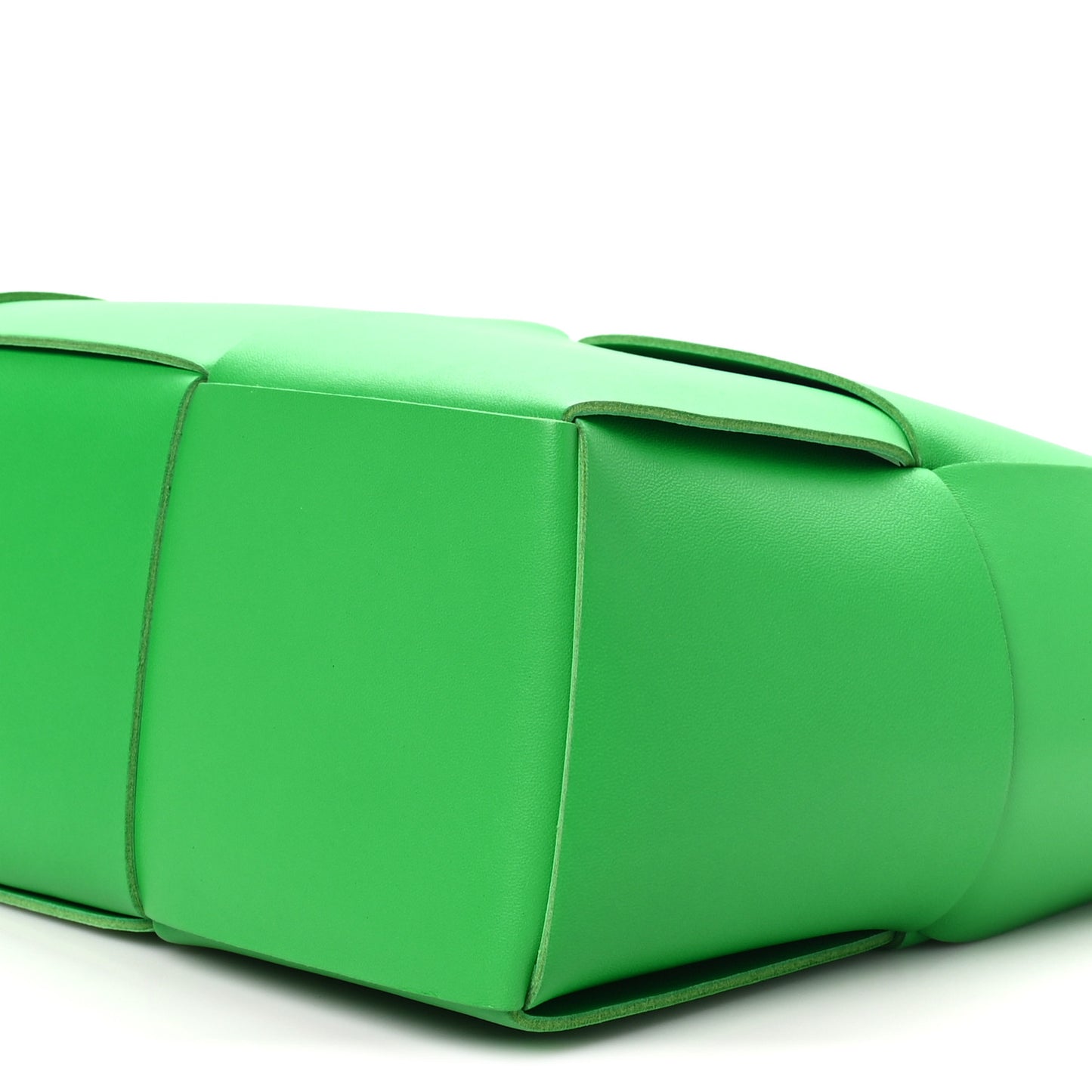 Nappa Maxi Intrecciato Medium Arco Tote Parakeet