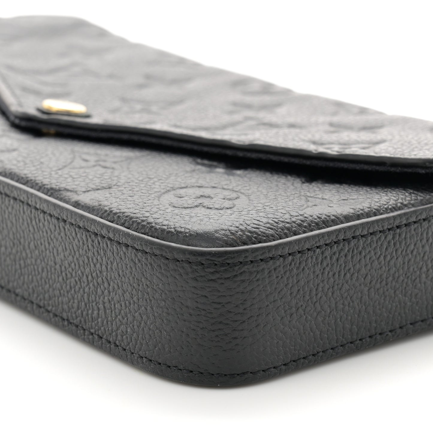 Empreinte Pochette Felicie Chain Wallet Black