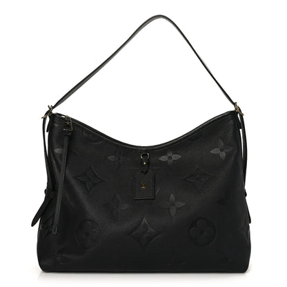 Louis Vuitton Empreinte Monogram Giant CarryAll MM Black 1 of 8