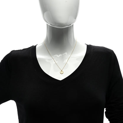 David Yurman 18K Yellow Gold Diamond Initial J Charm Pendant Necklace 4 of 4