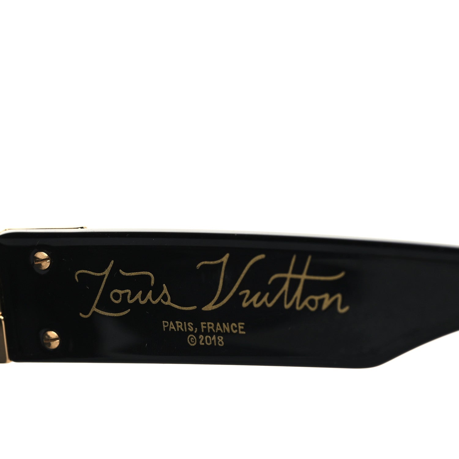 Louis Vuitton Acetate 1.1 Millionaires Sunglasses Z1165W Black 6 of 6