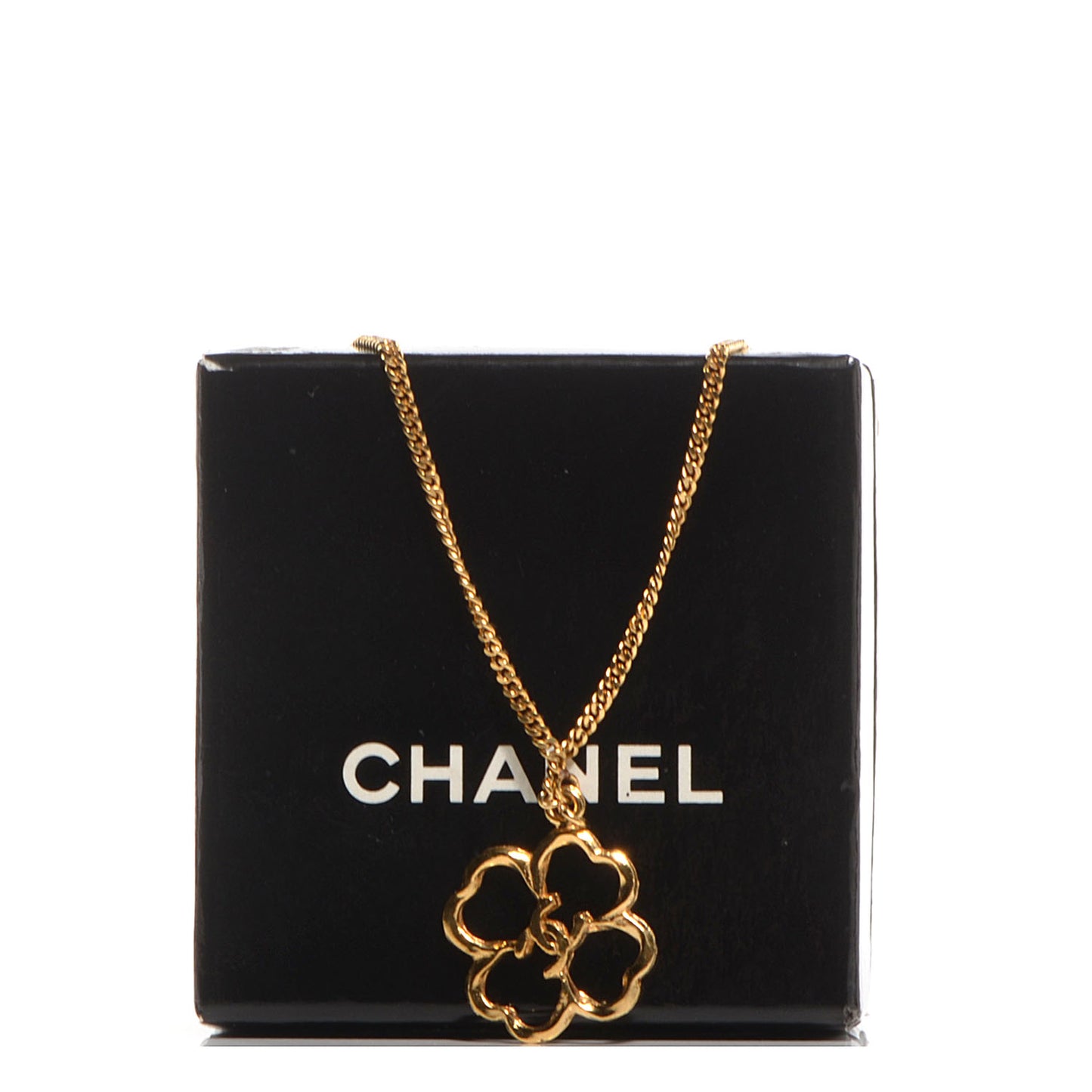 CC Clover Necklace Gold