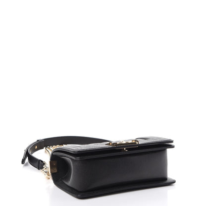 Chanel Caviar Quilted Small Boy Flap Black 5 of 9