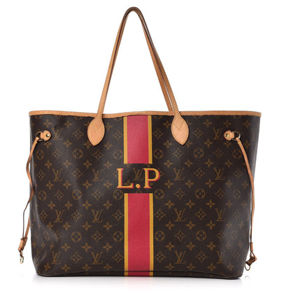 Louis Vuitton Monogram My LV Heritage Neverfull GM Fuchsia Moutarde 1 of 16