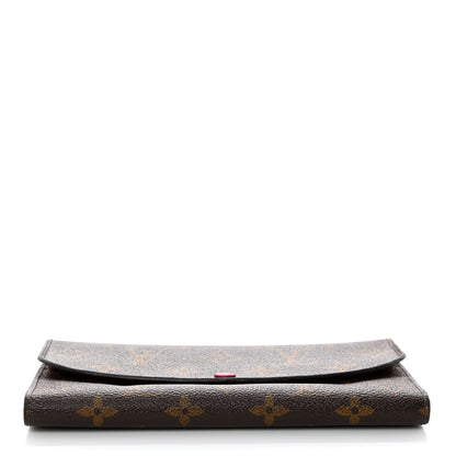 Louis Vuitton Monogram Emilie Wallet Fuchsia 7 of 7