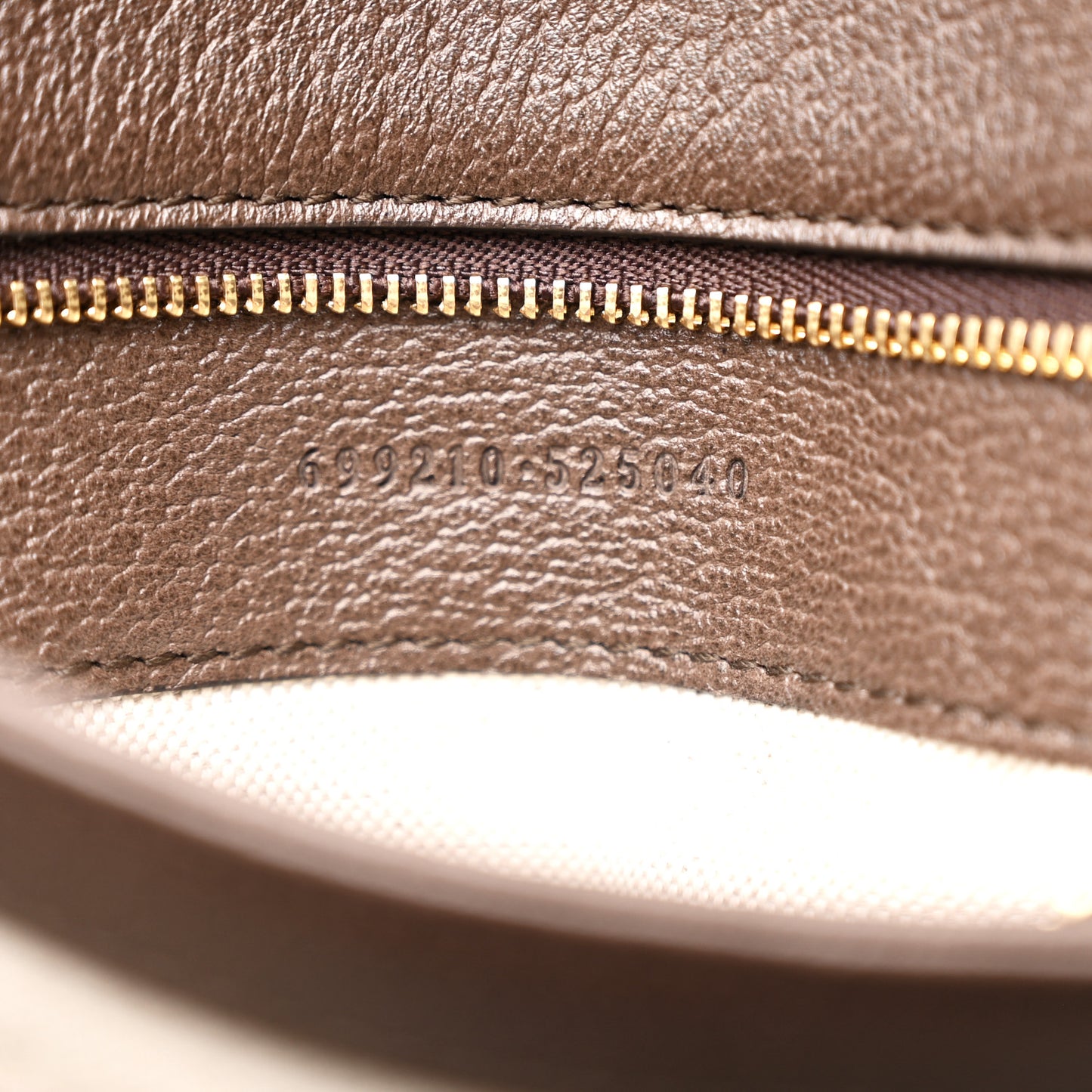GG Supreme Monogram Textured Dollar Calfskin Web Medium Blondie Shoulder Flap Bag Beige Ebony New Acero