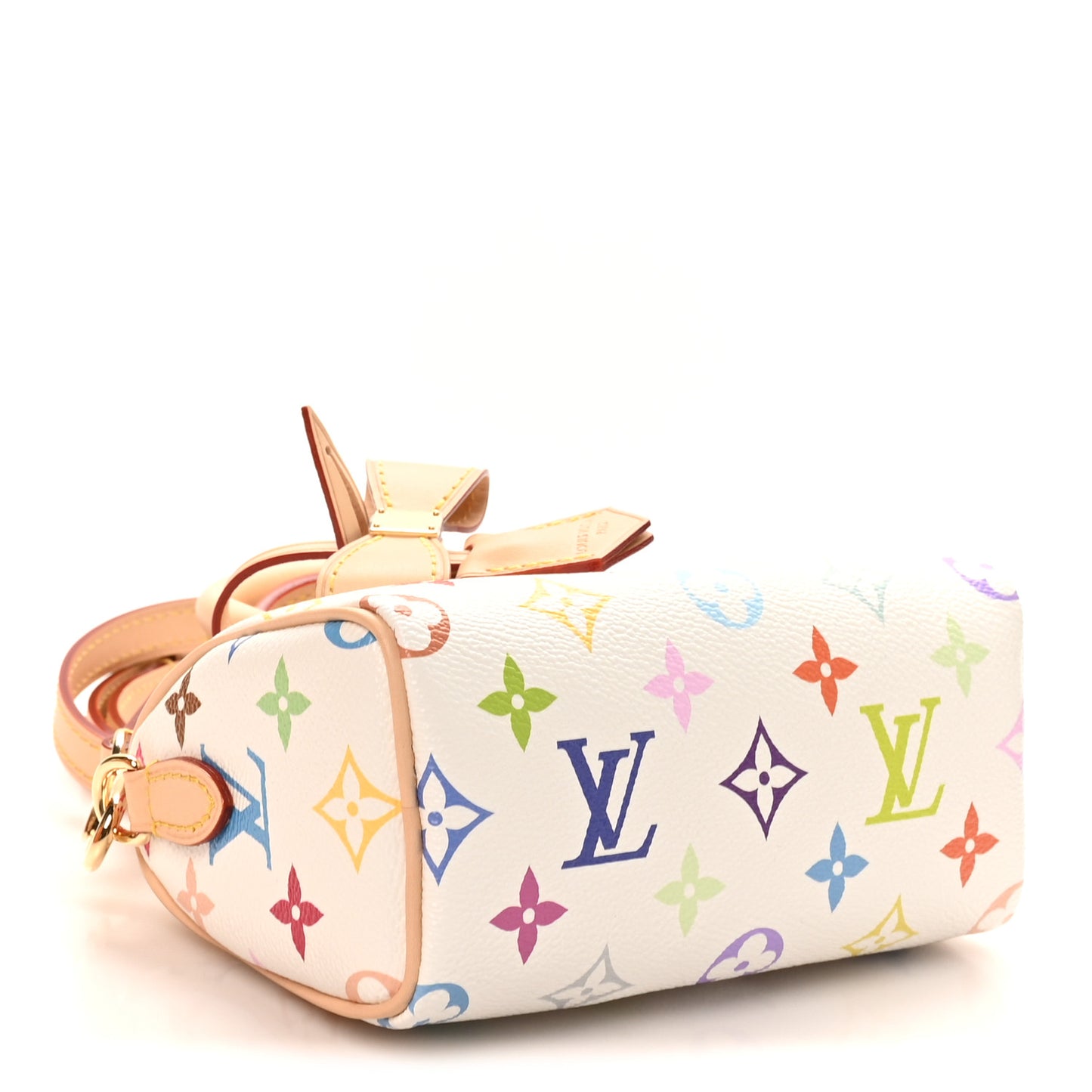 LV X TM Monogram Multicolor Nano Speedy White
