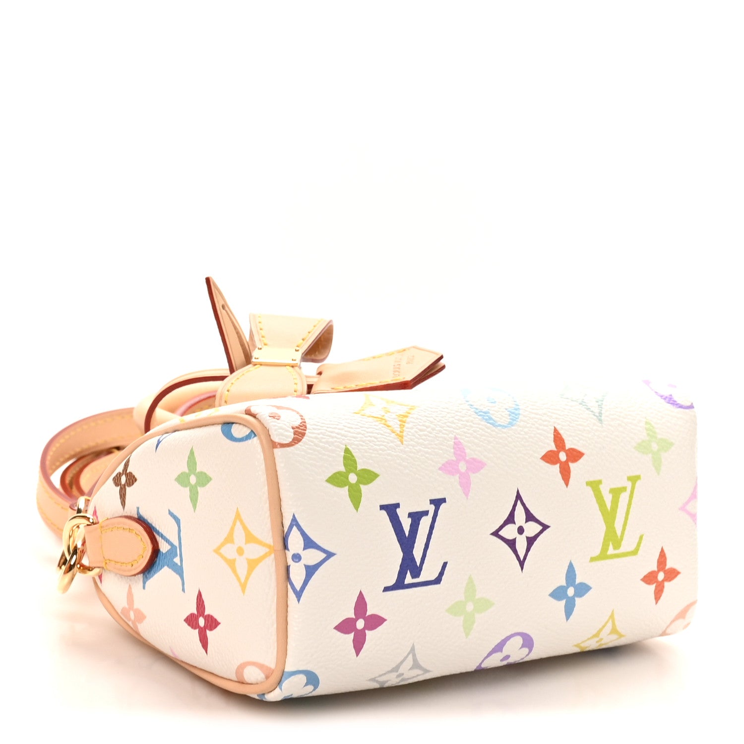 Louis Vuitton LV X TM Monogram Multicolor Nano Speedy White 4 of 10