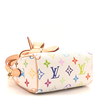 Louis Vuitton LV X TM Monogram Multicolor Nano Speedy White 4 of 10