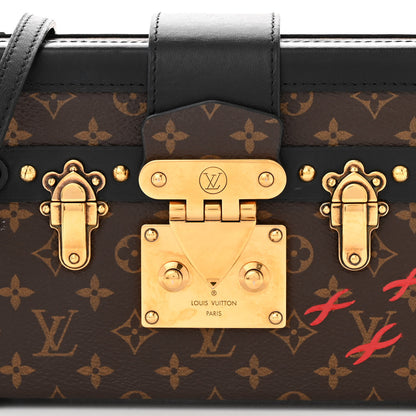 Louis Vuitton Monogram Petite Malle Black 7 of 9
