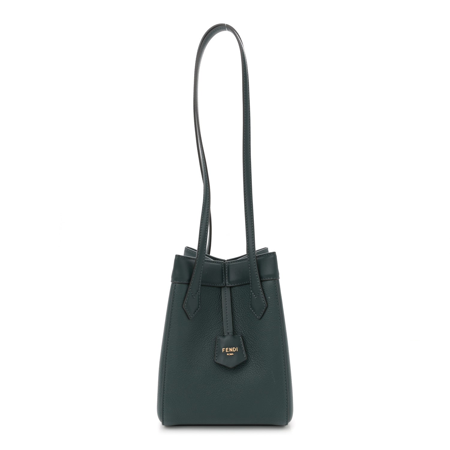 Fendi Vitello Cher Grace Mini Fendi Origami Verde Inglese 1 of 11